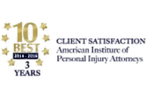10 Best Client Satisfaction American Institute of Personal Injury Lawyers